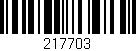 Código de barras (EAN, GTIN, SKU, ISBN): '217703'