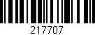 Código de barras (EAN, GTIN, SKU, ISBN): '217707'