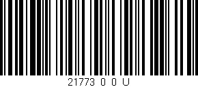 Código de barras (EAN, GTIN, SKU, ISBN): '21773_0_0_U'