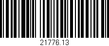 Código de barras (EAN, GTIN, SKU, ISBN): '21776.13'