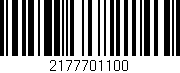 Código de barras (EAN, GTIN, SKU, ISBN): '2177701100'