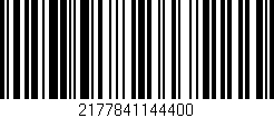 Código de barras (EAN, GTIN, SKU, ISBN): '2177841144400'