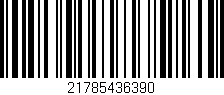 Código de barras (EAN, GTIN, SKU, ISBN): '21785436390'