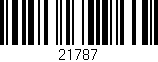 Código de barras (EAN, GTIN, SKU, ISBN): '21787'