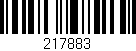 Código de barras (EAN, GTIN, SKU, ISBN): '217883'