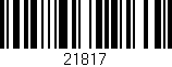Código de barras (EAN, GTIN, SKU, ISBN): '21817'