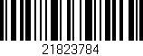Código de barras (EAN, GTIN, SKU, ISBN): '21823784'