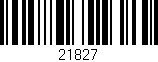 Código de barras (EAN, GTIN, SKU, ISBN): '21827'