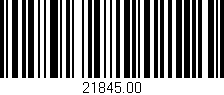 Código de barras (EAN, GTIN, SKU, ISBN): '21845.00'