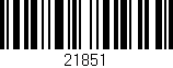 Código de barras (EAN, GTIN, SKU, ISBN): '21851'