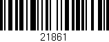 Código de barras (EAN, GTIN, SKU, ISBN): '21861'