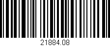 Código de barras (EAN, GTIN, SKU, ISBN): '21884.08'