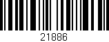 Código de barras (EAN, GTIN, SKU, ISBN): '21886'