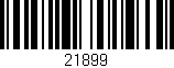 Código de barras (EAN, GTIN, SKU, ISBN): '21899'
