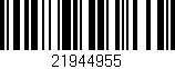 Código de barras (EAN, GTIN, SKU, ISBN): '21944955'