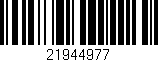 Código de barras (EAN, GTIN, SKU, ISBN): '21944977'