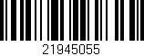 Código de barras (EAN, GTIN, SKU, ISBN): '21945055'