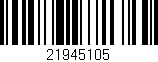 Código de barras (EAN, GTIN, SKU, ISBN): '21945105'