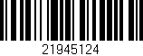 Código de barras (EAN, GTIN, SKU, ISBN): '21945124'