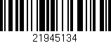 Código de barras (EAN, GTIN, SKU, ISBN): '21945134'