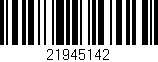 Código de barras (EAN, GTIN, SKU, ISBN): '21945142'