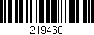 Código de barras (EAN, GTIN, SKU, ISBN): '219460'