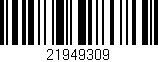 Código de barras (EAN, GTIN, SKU, ISBN): '21949309'