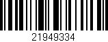 Código de barras (EAN, GTIN, SKU, ISBN): '21949334'