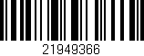 Código de barras (EAN, GTIN, SKU, ISBN): '21949366'