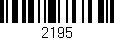 Código de barras (EAN, GTIN, SKU, ISBN): '2195'