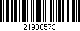 Código de barras (EAN, GTIN, SKU, ISBN): '21988573'