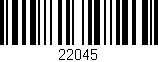 Código de barras (EAN, GTIN, SKU, ISBN): '22045'