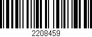 Código de barras (EAN, GTIN, SKU, ISBN): '2208459'