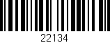 Código de barras (EAN, GTIN, SKU, ISBN): '22134'