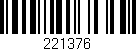 Código de barras (EAN, GTIN, SKU, ISBN): '221376'