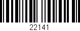 Código de barras (EAN, GTIN, SKU, ISBN): '22141'