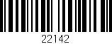 Código de barras (EAN, GTIN, SKU, ISBN): '22142'