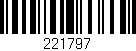 Código de barras (EAN, GTIN, SKU, ISBN): '221797'