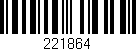 Código de barras (EAN, GTIN, SKU, ISBN): '221864'