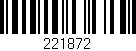 Código de barras (EAN, GTIN, SKU, ISBN): '221872'