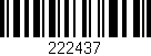 Código de barras (EAN, GTIN, SKU, ISBN): '222437'