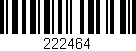 Código de barras (EAN, GTIN, SKU, ISBN): '222464'