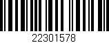 Código de barras (EAN, GTIN, SKU, ISBN): '22301578'