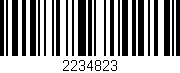 Código de barras (EAN, GTIN, SKU, ISBN): '2234823'