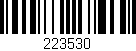 Código de barras (EAN, GTIN, SKU, ISBN): '223530'