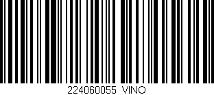 Código de barras (EAN, GTIN, SKU, ISBN): '224060055_VINO'