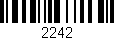Código de barras (EAN, GTIN, SKU, ISBN): '2242'