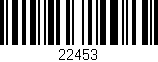 Código de barras (EAN, GTIN, SKU, ISBN): '22453'