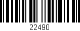 Código de barras (EAN, GTIN, SKU, ISBN): '22490'