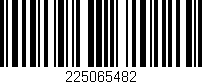 Código de barras (EAN, GTIN, SKU, ISBN): '225065482'